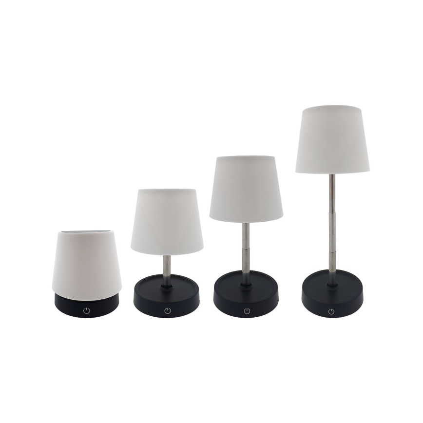 LED Prigušiva stolna lampa na dodir LED/3W/5V USB 800 mAh bijela