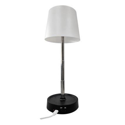 LED Prigušiva stolna lampa na dodir LED/3W/5V USB 800 mAh bijela