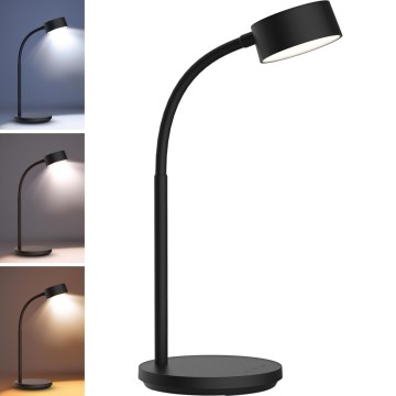 LED Prigušiva stolna lampa na dodir LED/4,5W/5V 3000/4000/6500K crna
