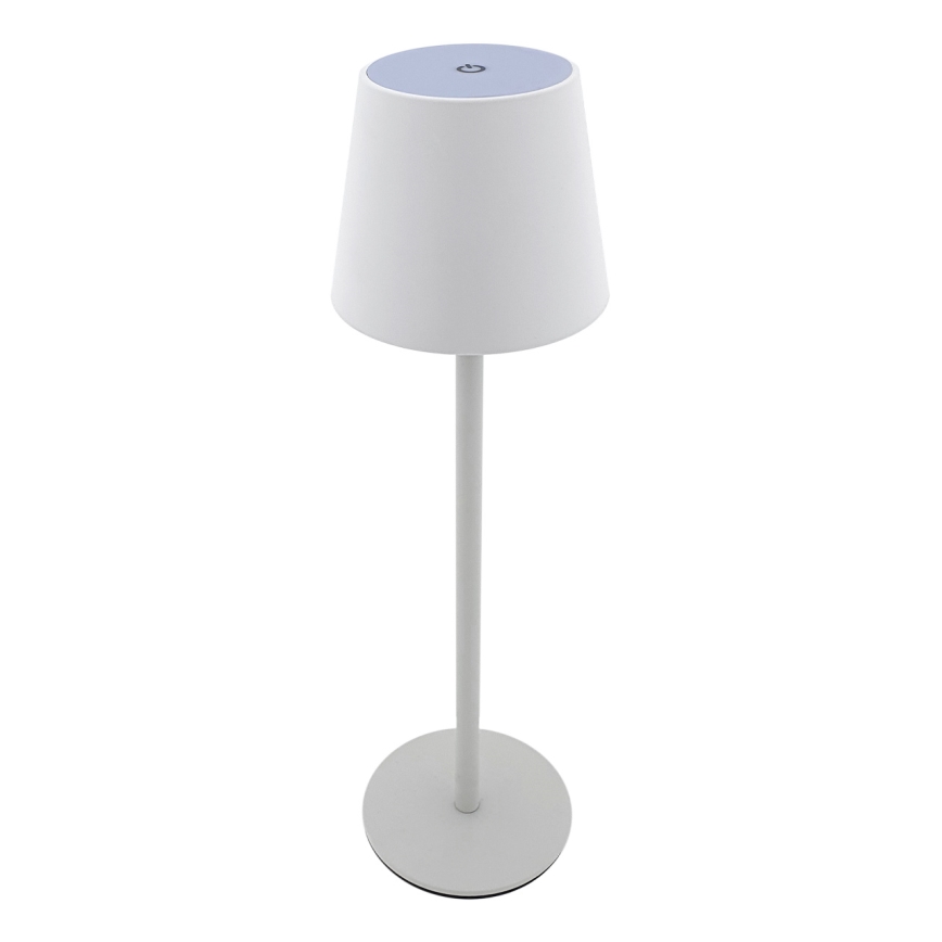LED Prigušiva stolna lampa na dodir LED/5W/5V USB 1200 mAh bijela