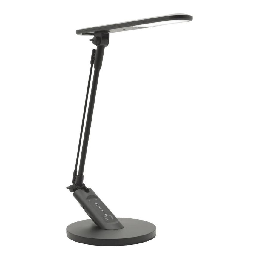 LED Prigušiva stolna lampa na dodir OPTIMUM LED/7W/230V USB 3000/4000/6000K crna