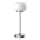 LED Prigušiva stolna lampa na dodir RIMINI LED/2W/5V USB 2000 mAh mat krom/bijela