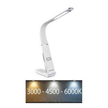 LED Prigušiva stolna lampa s bežičnim punjenjem i senzorom LORD EVO LED/8W/230V 3000K/4500K/6000K bijela