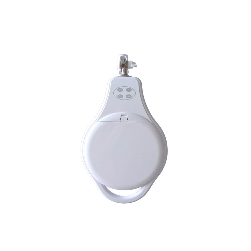 LED Prigušiva stolna lampa s povećalom LED/10W/230V bijela