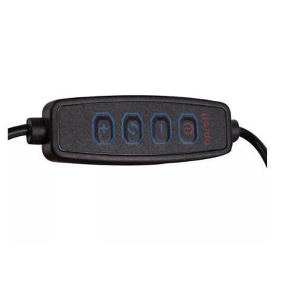 LED Prigušiva stolna lampa s povećalom LED/6W/5V 3000K/4000K/6000K bijela