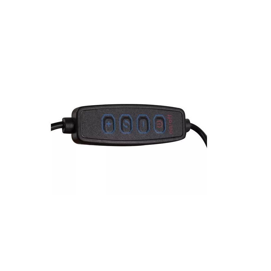 LED Prigušiva stolna lampa s povećalom LED/6W/5V 3000K/4000K/6000K bijela