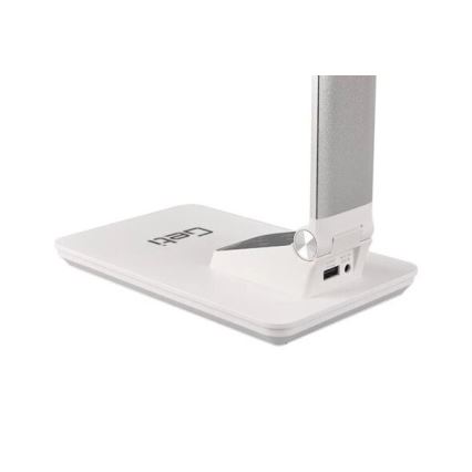 LED Prigušiva stolna lampa s USB LED/7W/230V 3000K/4000K/5500K bijela