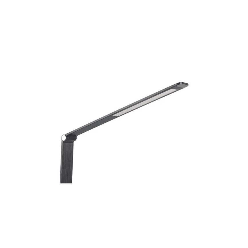 LED Prigušiva stolna lampa s USB LED/7W/230V 3000K/4000K/5500K crna