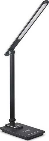 LED Prigušiva stolna lampa s USB LED/9W/230V 3000K/4000K/5500K crna