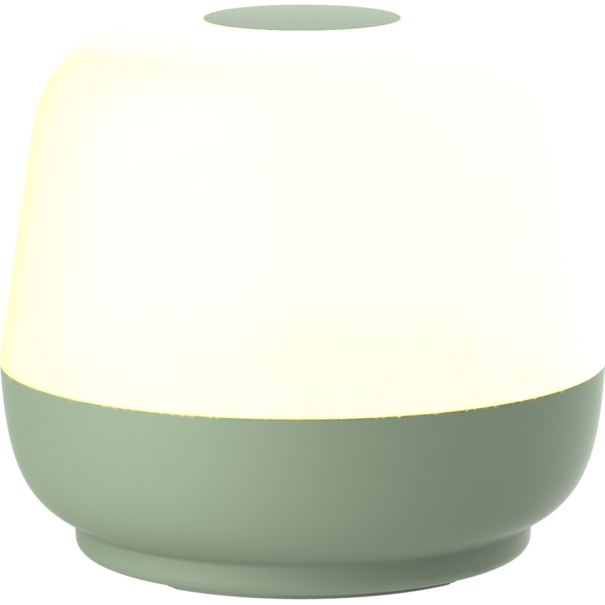 LED Prigušiva dodirna vanjska stolna lampa SAMBA LED/1,2W/5V USB 1200 mAh IP44 zelena