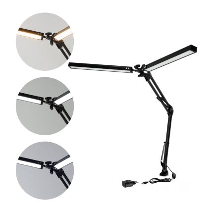 LED Prigušiva stolna lampa TENUIX DUO 2xLED/14W/230V 3000-6000K