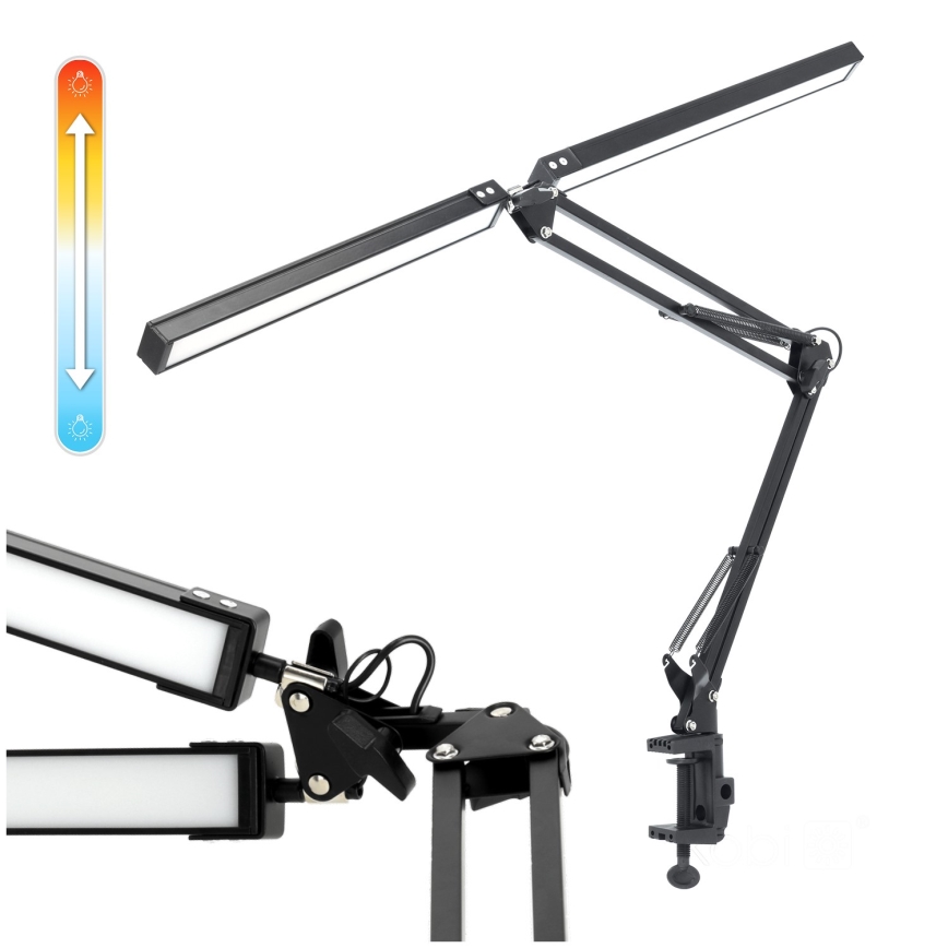 LED Prigušiva stolna lampa TENUIX DUO 2xLED/14W/230V 3000-6000K