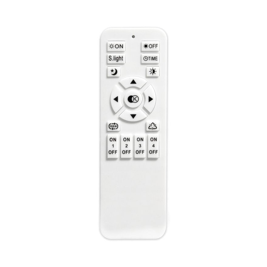 LED Prigušiva stropna svjetiljka ARIES LED/54W/230V 3000-6500K + daljinski upravljač