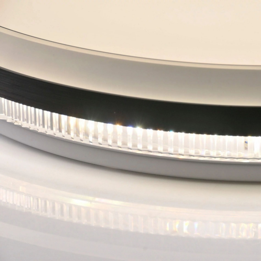 LED Prigušiva stropna svjetiljka za kupaonicu BARBARA LED/72W/230V pr. 48,5 cm 3000-6000K IP44 + daljinski upravljač