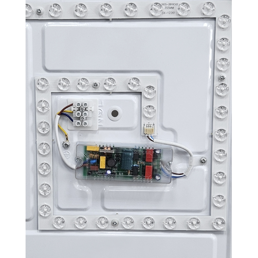 LED Prigušiva stropna svjetiljka DRINA LED/36W/230V 2700-6500K pr. 50 cm + daljinski upravljač