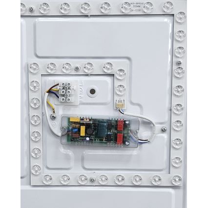 LED Prigušiva stropna svjetiljka EBRO LED/36W/230V 2700-6500K pr. 50 cm + daljinski upravljač