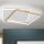 LED Prigušiva stropna svjetiljka EMANUEL LED/50W/230V bijela/zlatna
