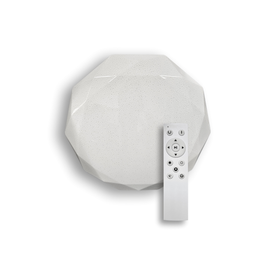 LED Prigušiva stropna svjetiljka INDUS LED/60W/230V 2700-6500K pr. 58 cm + daljinski upravljač