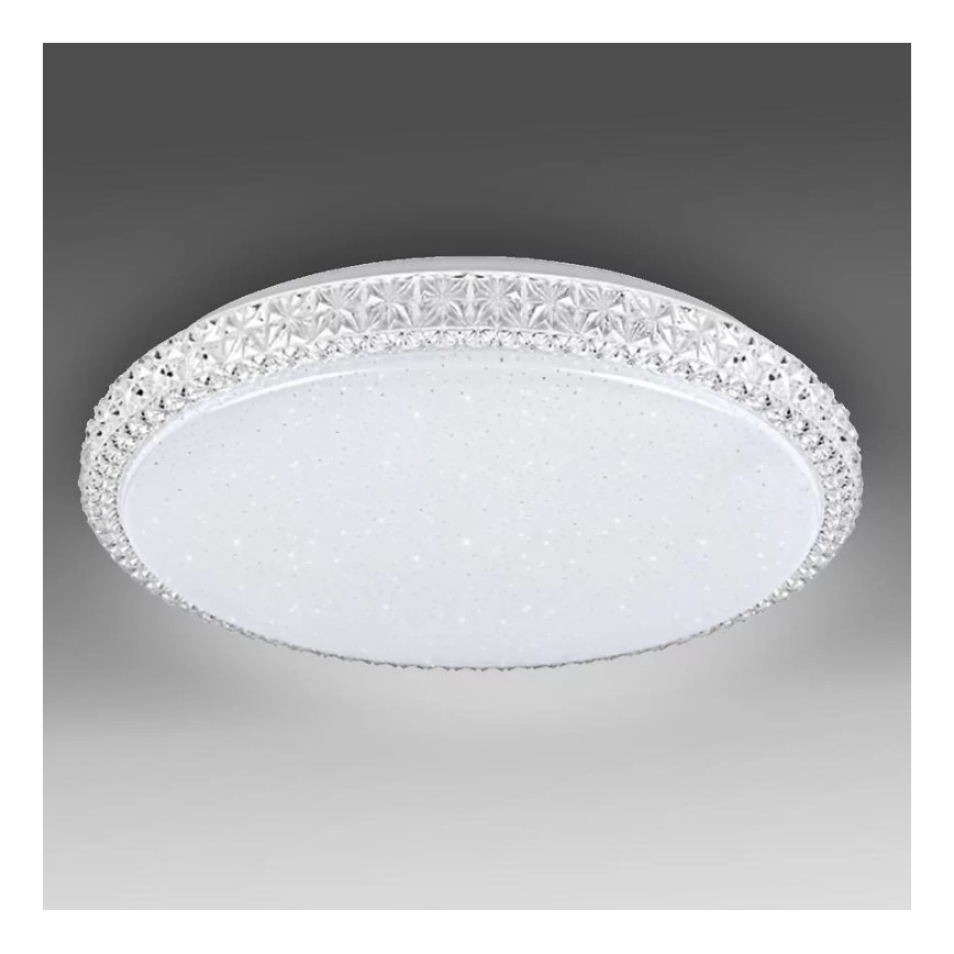 LED Prigušiva stropna svjetiljka IRINA LED/48W/230V s daljinskim upravljačem