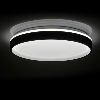 LED Prigušiva stropna svjetiljka za kupaonicu JADWIGA LED/42W/230V pr. 38,5 cm 3000-6000K IP44 + daljinski upravljač