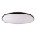 LED Prigušiva stropna svjetiljka KERN LED/80W/230V 3000-6000K pr. 80 cm crna + daljinski upravljač