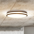 LED Prigušiva stropna svjetiljka LASKOS LED/48W/230V 3000-6500K crna + daljinski upravljač