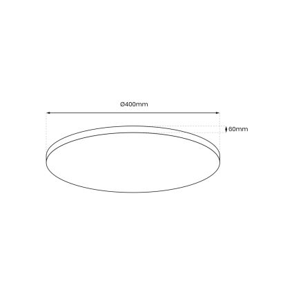 LED Prigušiva stropna svjetiljka LAYLA LED/33W/230V 3000/4000/6000K zlatna + daljinski upravljač