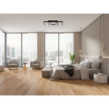 LED Prigušiva stropna svjetiljka LED/110W/230V 3000-6500K bijela + daljinski upravljač