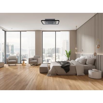 LED Prigušiva stropna svjetiljka LED/110W/230V 3000-6500K bijela + daljinski upravljač