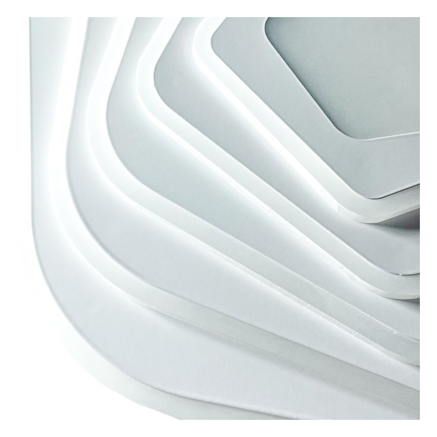 LED Prigušiva stropna svjetiljka LED/125W/230V 3000-6500K + daljinski upravljač