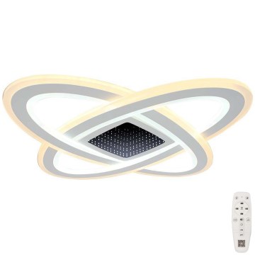 LED Prigušiva stropna svjetiljka LED/130W/230V 3000-6500K + daljinski upravljač