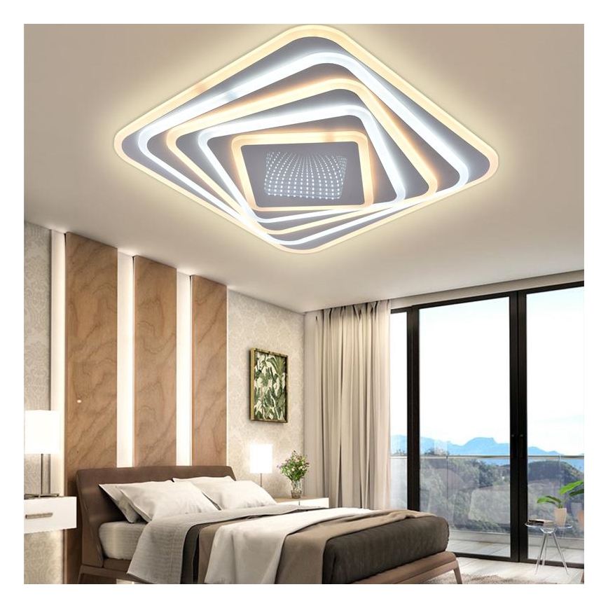 LED Prigušiva stropna svjetiljka LED/150W/230V 3000-6500K + daljinski upravljač