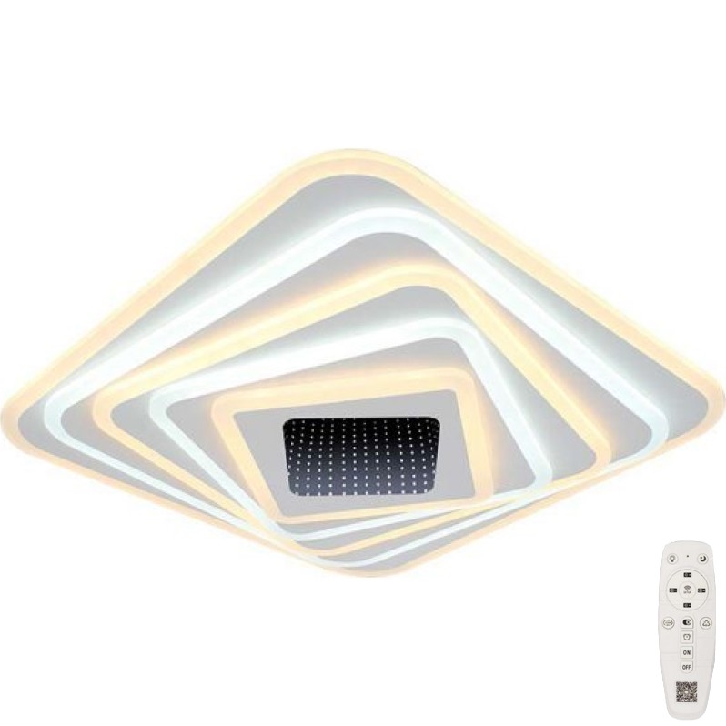 LED Prigušiva stropna svjetiljka LED/150W/230V 3000-6500K + daljinski upravljač
