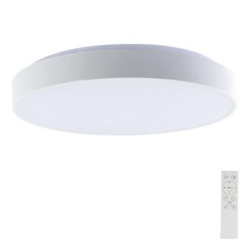 LED Prigušiva stropna svjetiljka LED/40W/230V 3000-6500K 39,5 cm bijela + daljinski upravljač