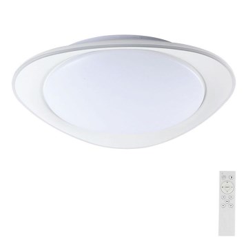 LED Prigušiva stropna svjetiljka LED/40W/230V 3000-6500K 45 cm bijela + daljinski upravljač