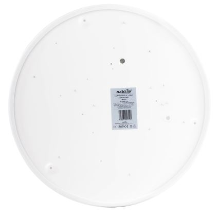 LED Prigušiva stropna svjetiljka LED/40W/230V 3000-6500K pr. 40 cm bijela + daljinski upravljač