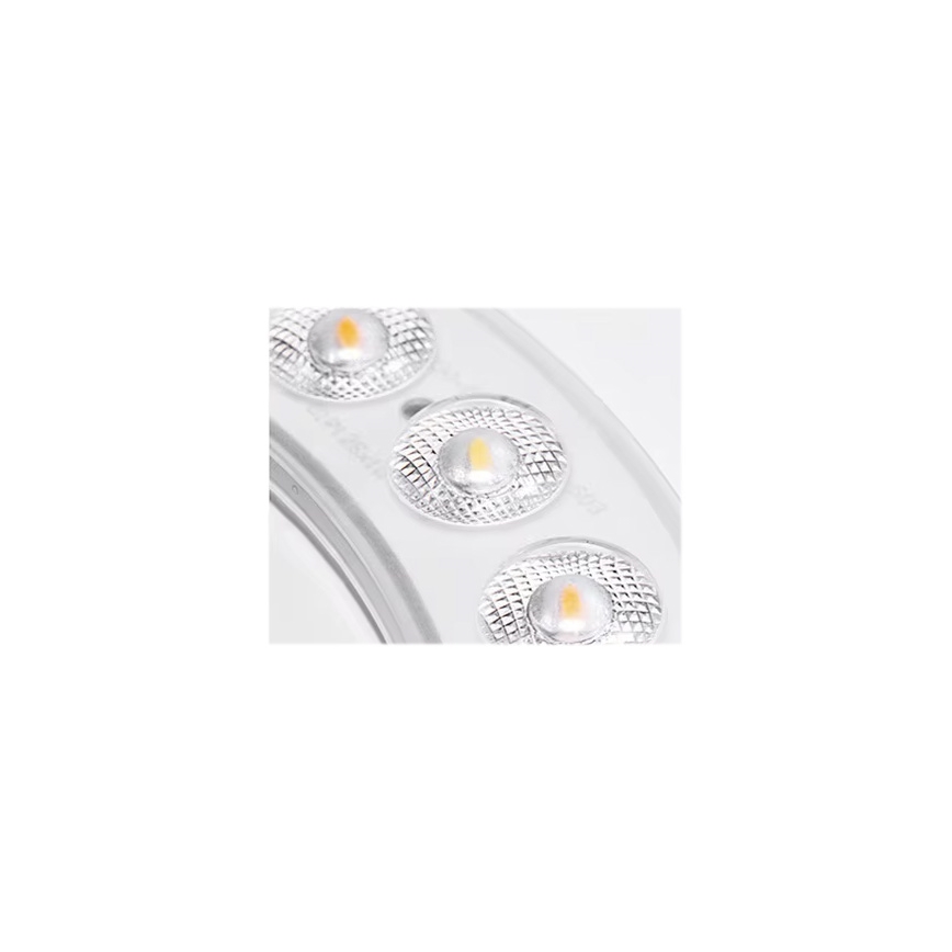 LED Prigušiva stropna svjetiljka LED/40W/230V 3000-6500K pr. 40 cm crna + daljinski upravljač