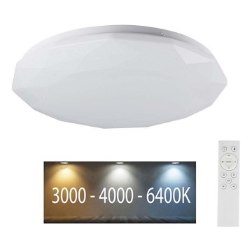 LED Prigušiva stropna svjetiljka LED/40W/230V 3000K/4000K/6500K + DU