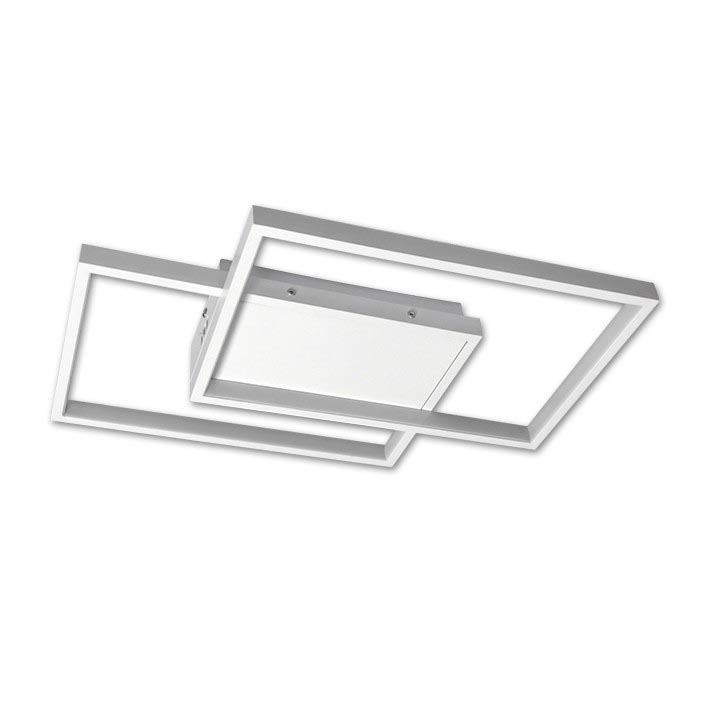 LED Prigušiva stropna svjetiljka LED/45W/230V 3000-6500K bijela + daljinski upravljač