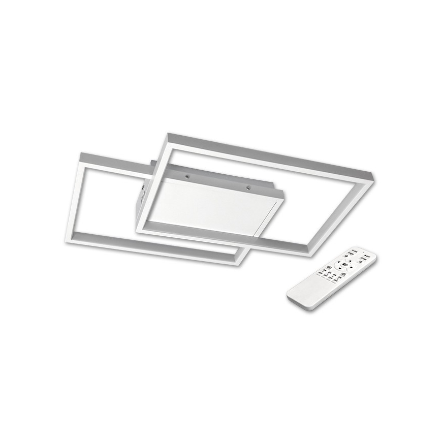 LED Prigušiva stropna svjetiljka LED/45W/230V 3000-6500K bijela + daljinski upravljač