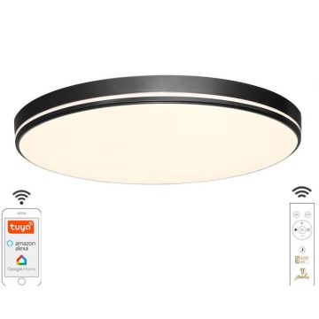 LED Prigušiva stropna svjetiljka LED/48W/230V 2700-6500K Wi-Fi Tuya + daljinski upravljač