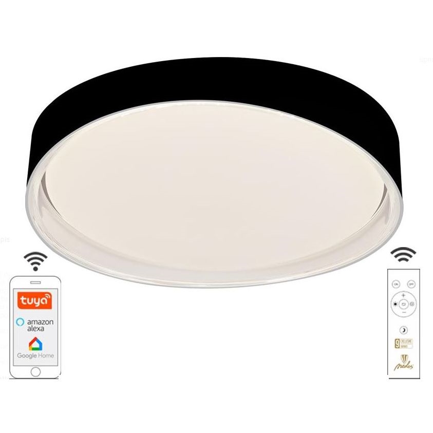 LED Prigušiva stropna svjetiljka LED/48W/230V 2700-6500K Wi-Fi Tuya + daljinski upravljač