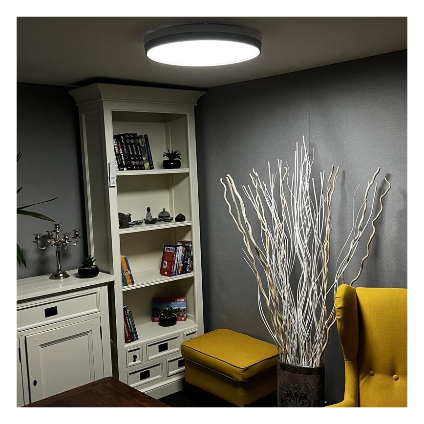LED Prigušiva stropna svjetiljka LED/48W/230V 2700-6500K Wi-Fi Tuya + daljinski upravljač