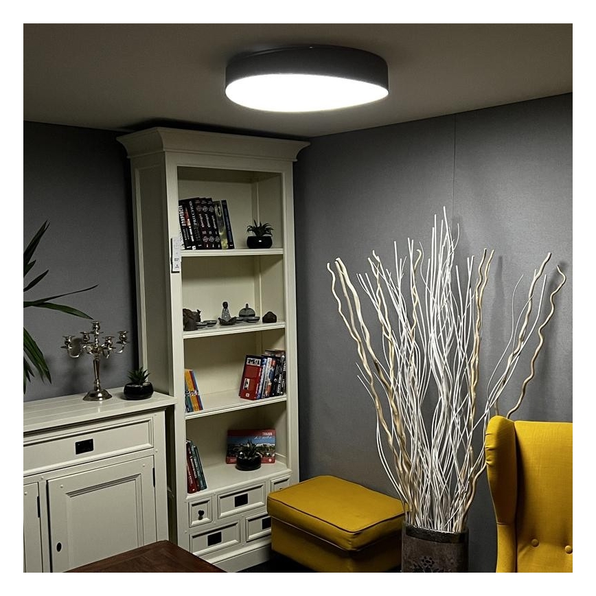 LED Prigušiva stropna svjetiljka LED/48W/230V 2700-6500K Wi-Fi Tuya + daljinski upravljač