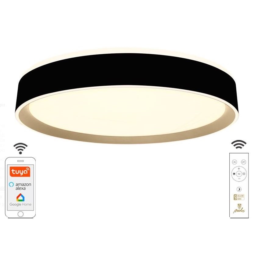 LED Prigušiva stropna svjetiljka LED/48W/230V 2700-6500K Wi-Fi Tuya + DU