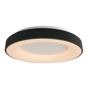 LED Prigušiva stropna svjetiljka LED/49W/230V 3000K pr. 60 cm crna