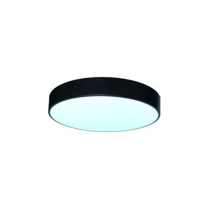 LED Prigušiva stropna svjetiljka LED/50W/230V 3000-6500K crna + daljinski upravljač
