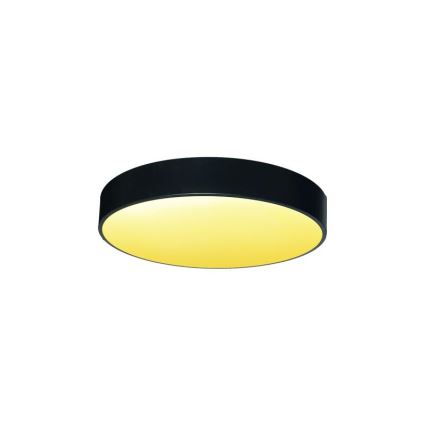 LED Prigušiva stropna svjetiljka LED/50W/230V 3000-6500K crna + daljinski upravljač