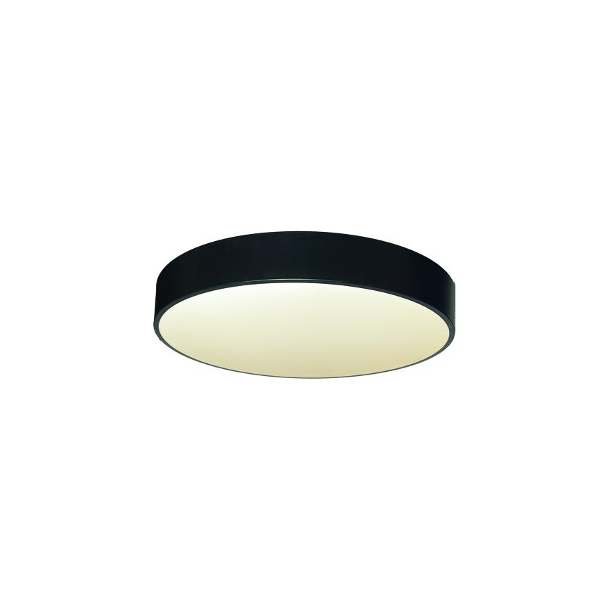 LED Prigušiva stropna svjetiljka LED/50W/230V 3000-6500K crna + daljinski upravljač