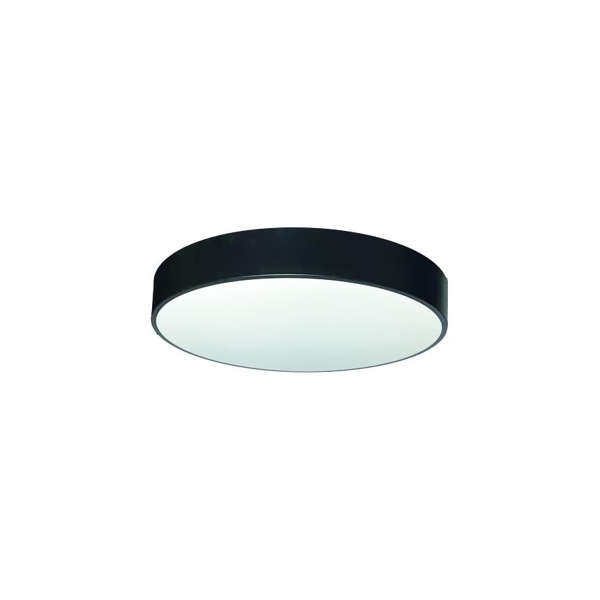 LED Prigušiva stropna svjetiljka LED/50W/230V 3000-6500K crna + daljinski upravljač